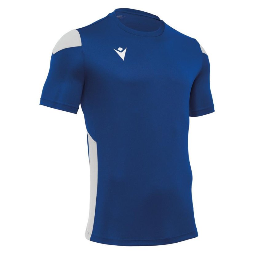 Macron Polis Jersey - Color: Light blue/white, Size: M