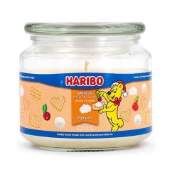 Haribo medium candle, Vanilla Waffle Cream