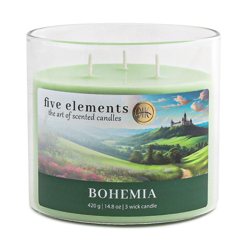 Svíčka Five Elements Bohemia