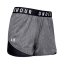 Under Armour Play Up Twist Shorts 3.0 for Women - Color: Gray, Size: L