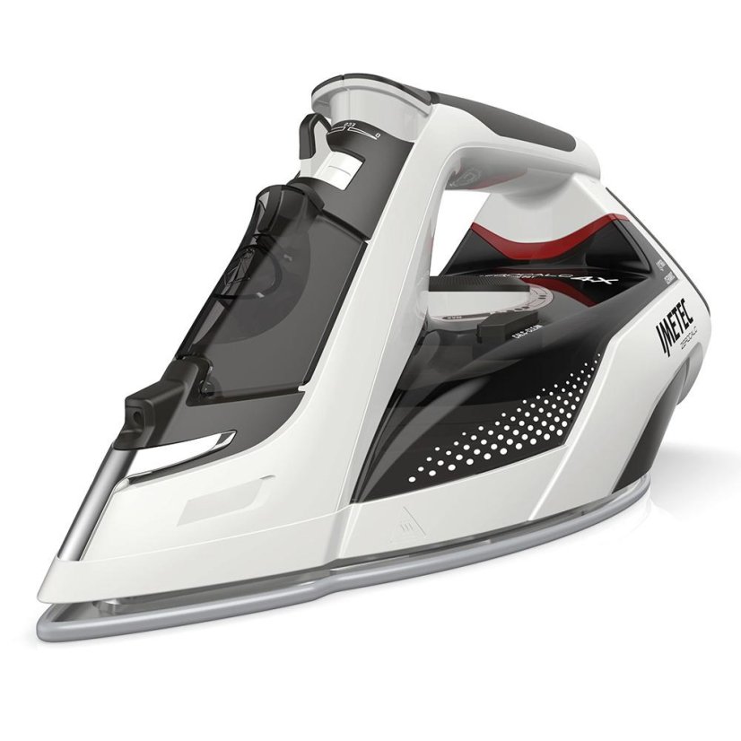 Imetec Z3 3700 ZEROCALC 9013 steam iron, white and black