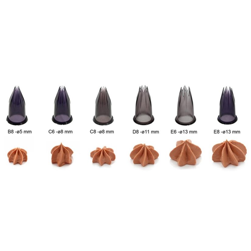 De Buyer 4150.11 Decorating Tip Set