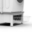 Podstavec pod pračku/sušičku Meliconi 656143 Base Space Basket