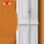 Universal slim spacer between washing machine and dryer Meliconi Torre Slim L45 656116