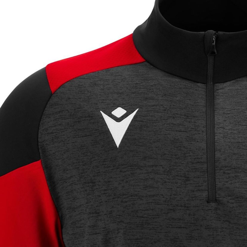 Top Macron Izel 1/4 Zip - Barva: Oranžová, Velikost: XXL