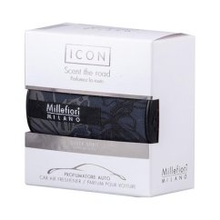 Vůně do auta Millefiori Milano Icon Textil Floral, Silver Spirit