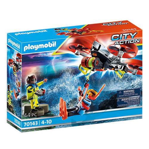 Rettungsdrohne Playmobil 70143