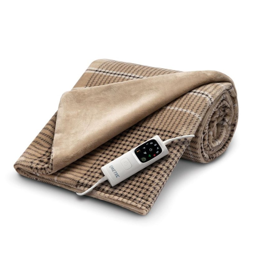 Imetec 16936 brown heated blanket