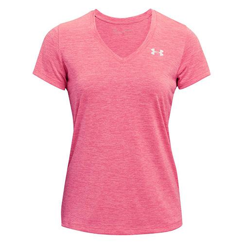 Damen-T-Shirt Under Armour Tech SSV Twist - Farbe: Grau, Größe: S