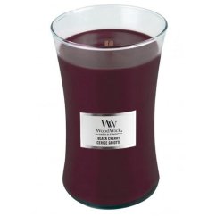 Svíčka WoodWick velká, Black Cherry