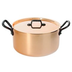 Pot with lid de Buyer 6466.16, 16 cm