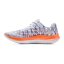 Laufschuhe Under Armour Flow Velociti Wind W - Farbe: Grau/Orange, Größe: 36.5