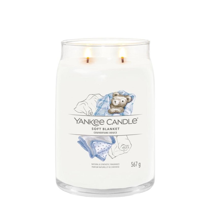 Świeca Yankee candle Signature duża, Soft Blanket