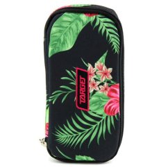 Školní penál Target Compact college Floral Black 21921