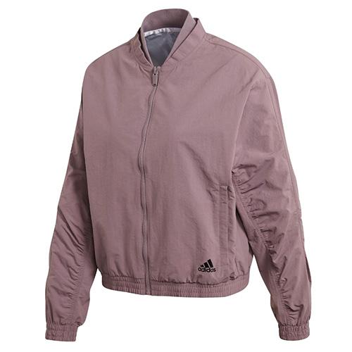 Dámská bunda Adidas W St Bomber - Barva: Fialová, Velikost: M