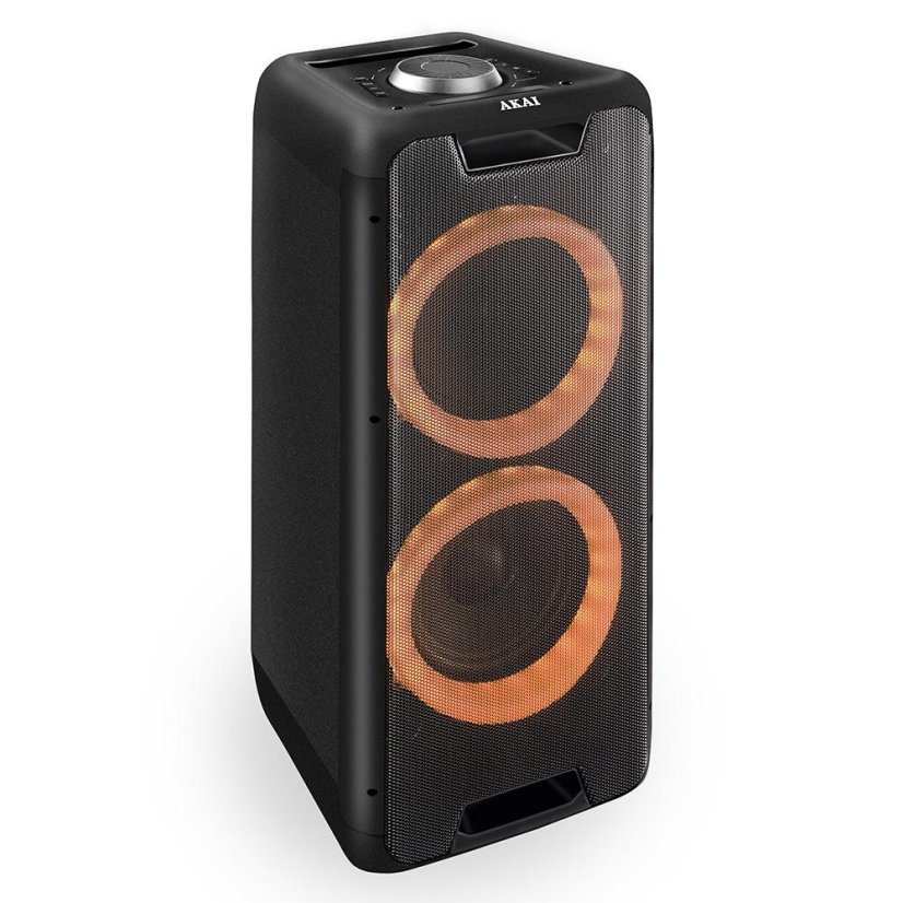 AKAI DJ-880 black speaker