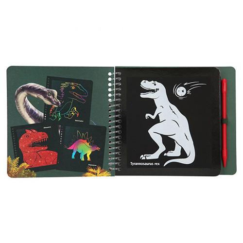Dino World Magic Scratch Mini scratch book