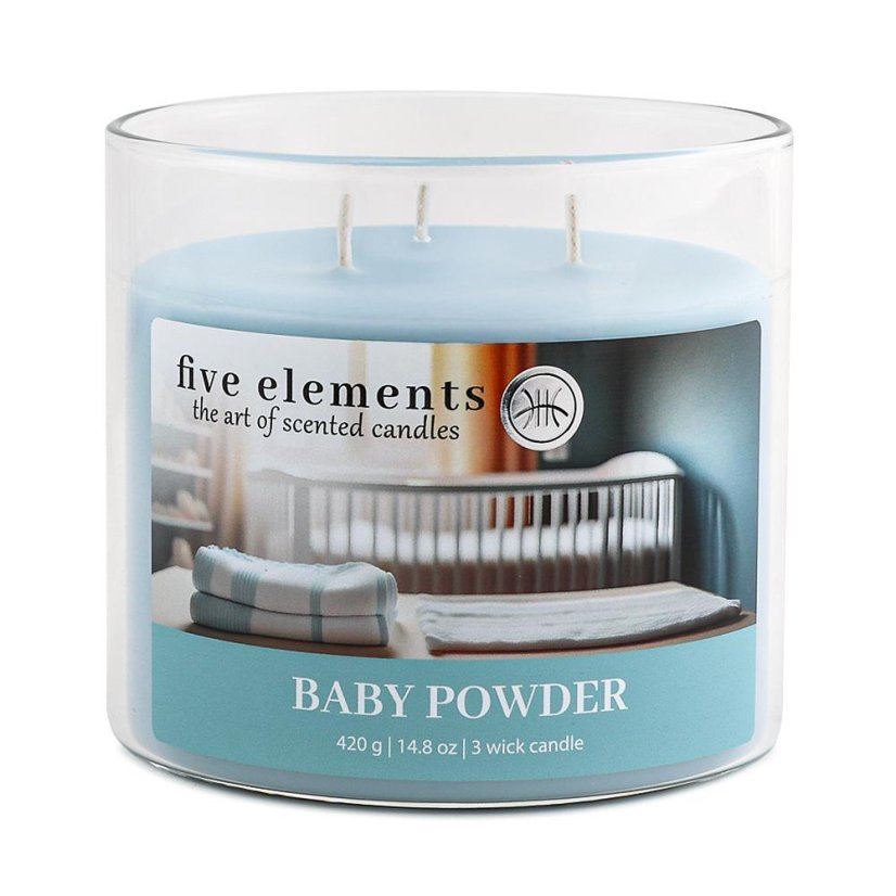 Svíčka Five Elements Baby Powder