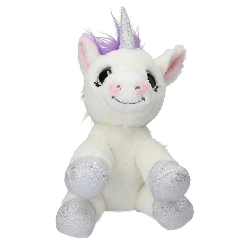 Ylvi white plush unicorn 22 cm