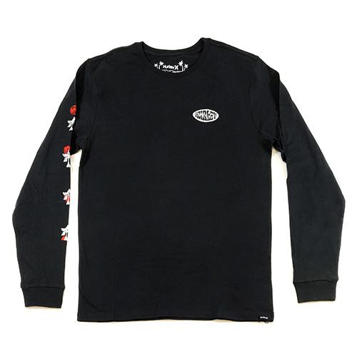 Herren-T-Shirt Hurley Country - Farbe: Schwarz, Größe: M