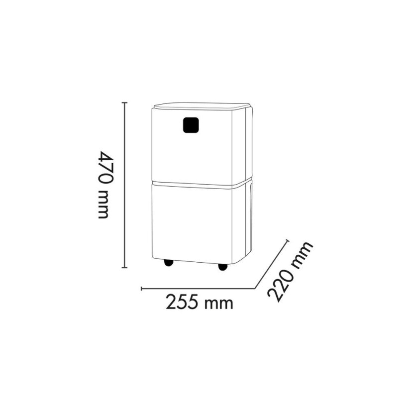 Odvlhčovač ARGO Dry Pury EVO 13 492000096 biely