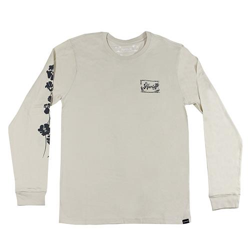 Herren-T-Shirt Hurley Everyday Mai Tai - Farbe: Weiß, Größe: M