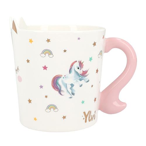 Porzellantasse Ylvi Unicorn, 300 ml