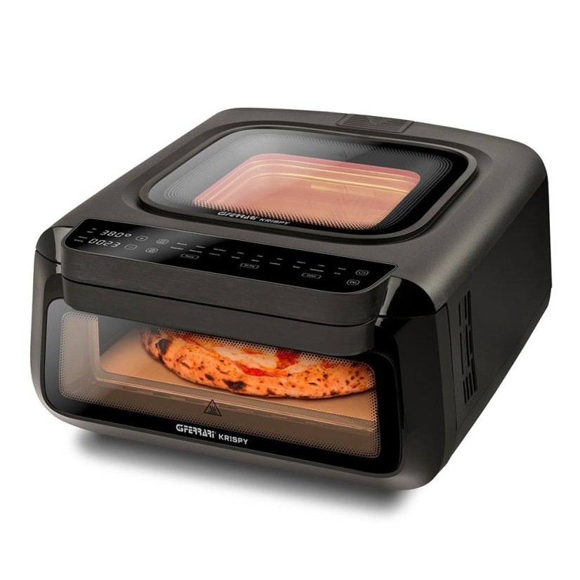 Pizza oven, grill, and Krispy G3Ferrari G10225 hot air fryer
