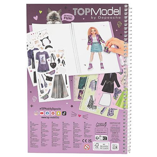 Kreatívny zošit Top Model Obleč ma 160 samolepiek