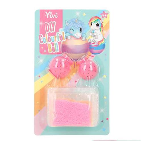 Ylvi DIY Farebná lopta, ružová