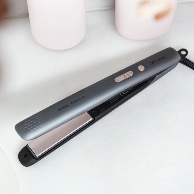 Cecotec RitualCare 890 Titanium 4213 čierna žehlička na vlasy