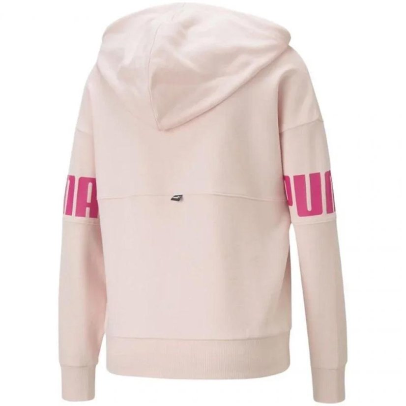 Damen-Sweatshirt Puma Power Colorblock - Farbe: Rosa, Größe: S
