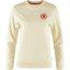 Dámská mikina Fjällräven 1960 Logo Badge Sweater W - Kolor: Biały, Rozmiar: XS