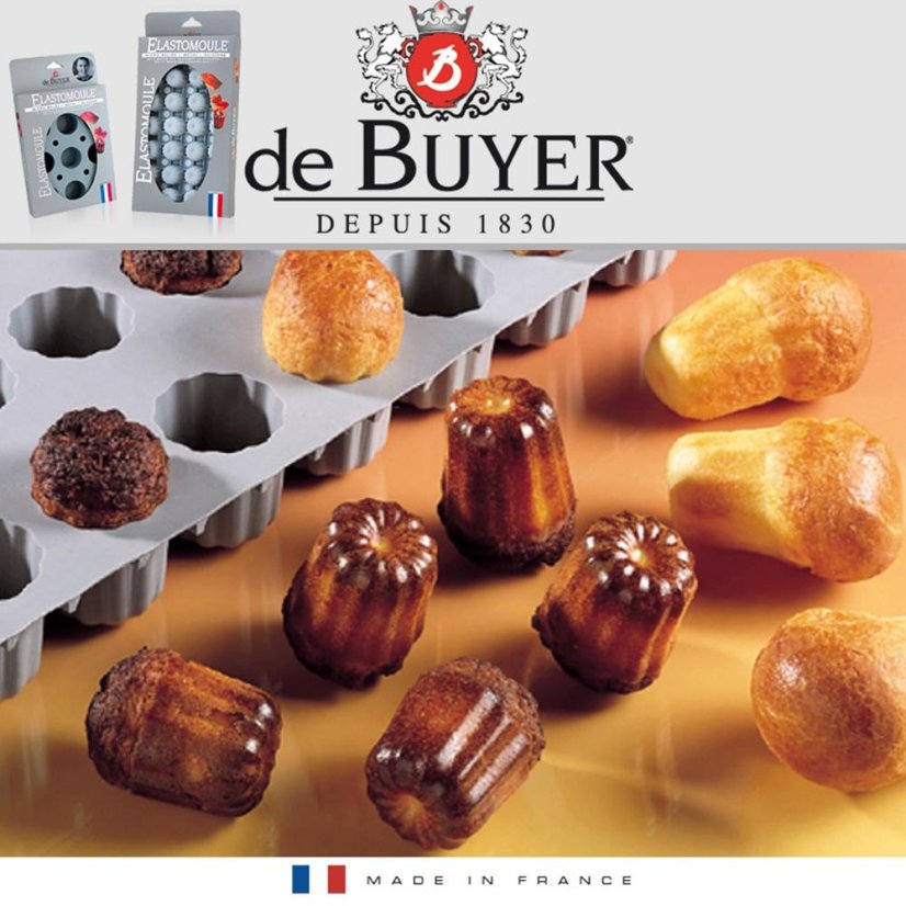 Mini canelés de Buyer 1856.21D baking mold
