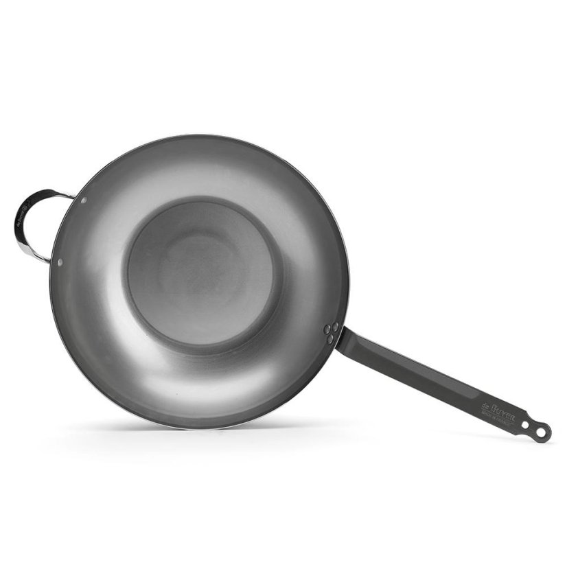 WOK serpenyő de Buyer Mineral B 5617.40, 40 cm acél
