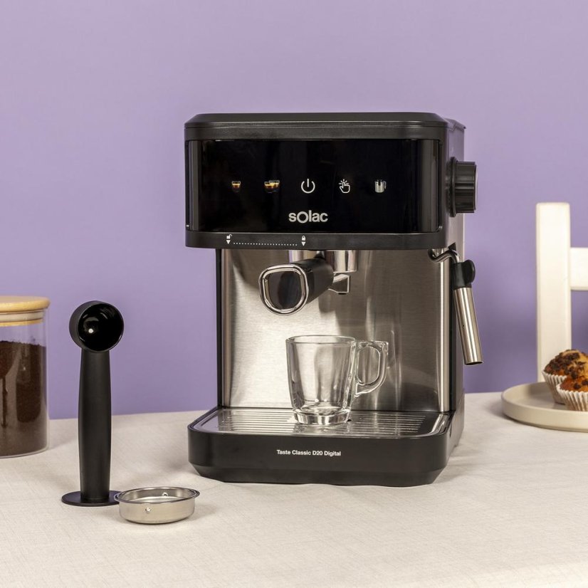 Espressomaschine Solac CE4421 Taste Classic D20 Digital,