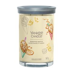 Yankee candle Signature Tumbler Kerze, groß, Banoffee Waffel