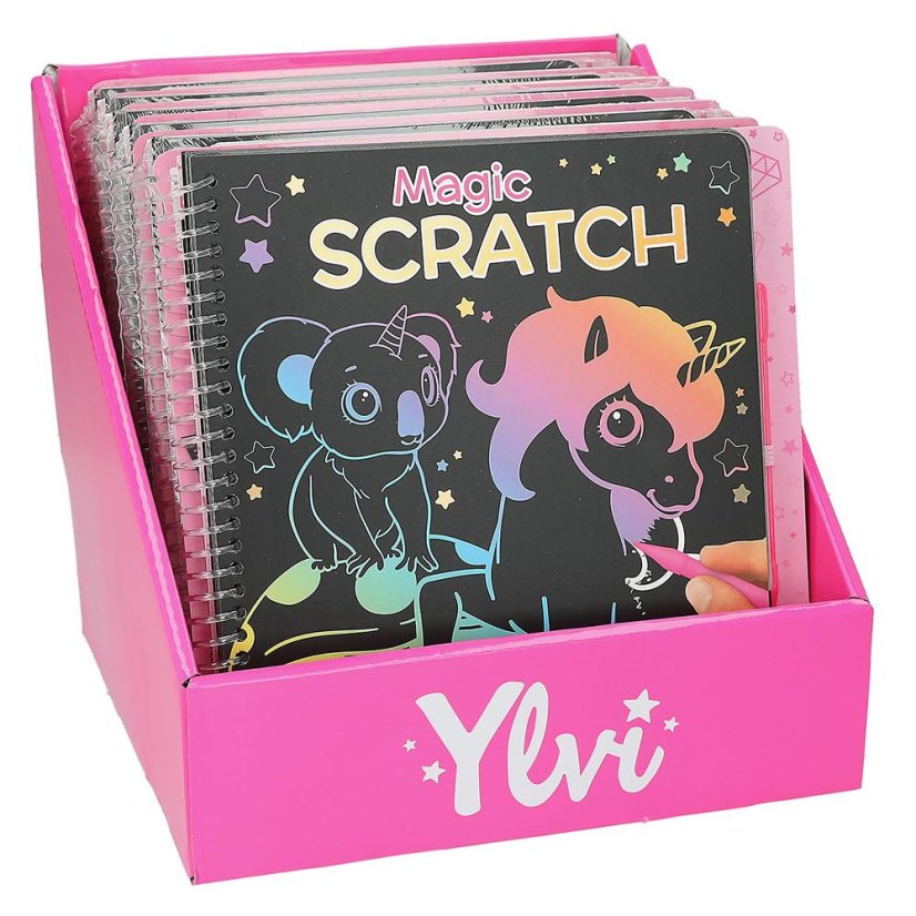 Ylvi Magic Scratch scratchbook