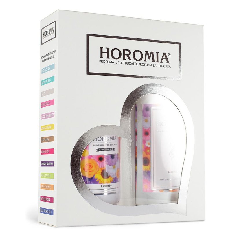 Geschenkset mit Horotwins Liberty Wäscheparfüm