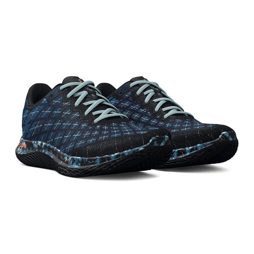 Laufschuhe Under Armour Flow Velociti Wind 2 DSD W - Farbe: Schwarz/Blau, Größe: 36.5