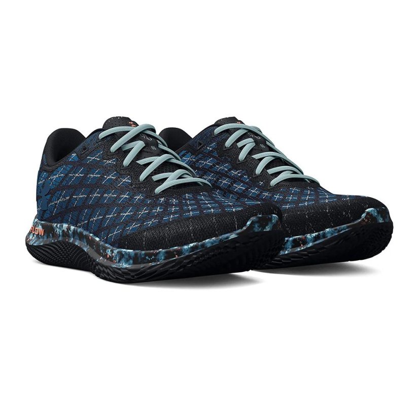 Laufschuhe Under Armour Flow Velociti Wind 2 DSD W - Farbe: Schwarz/Blau, Größe: 36.5