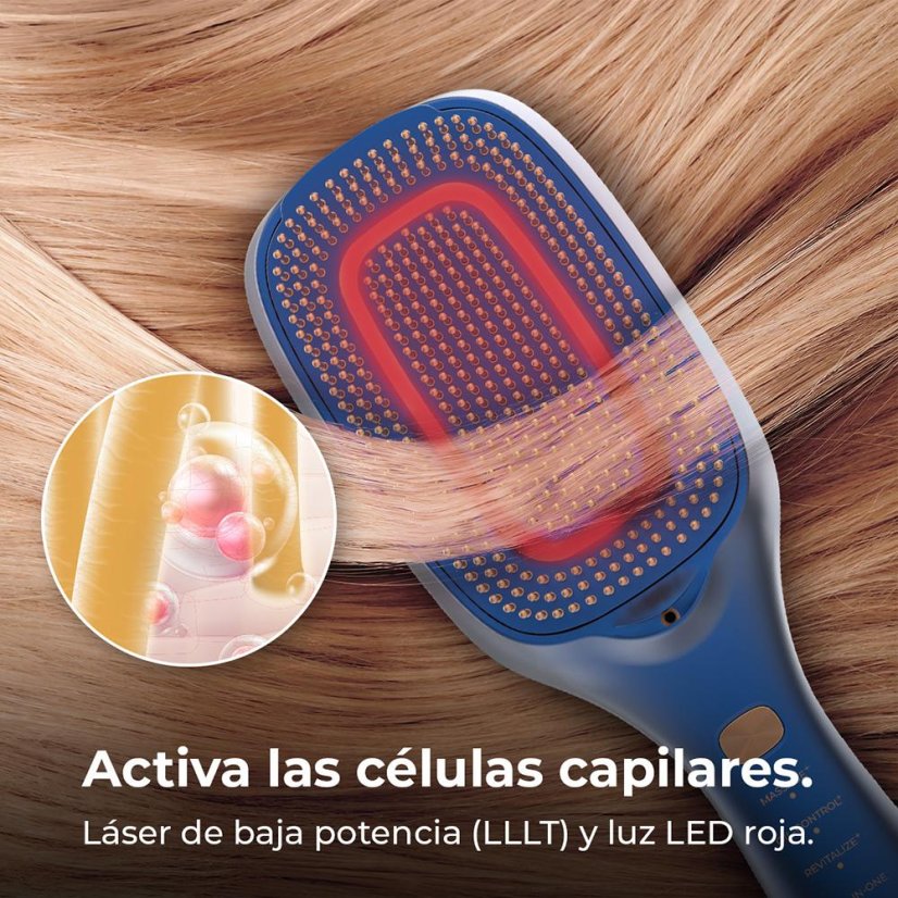 Cecotec HairCare Revitalize Blue 100151 electric hairbrush, blue