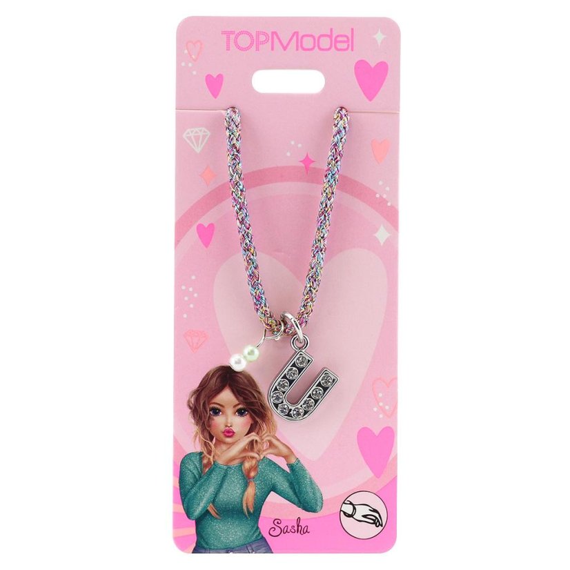 Top Model string bracelet, letter "U" Sasha Top Model string bracelet, letter "U" Sasha