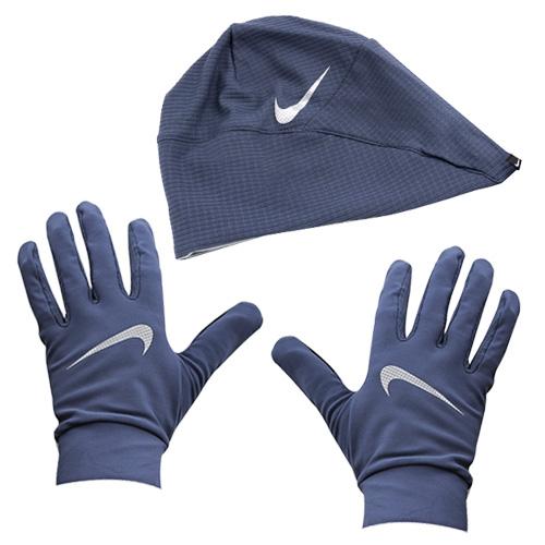 Běžecký set Nike Essential - Farbe: Blau, Größe: L/XL