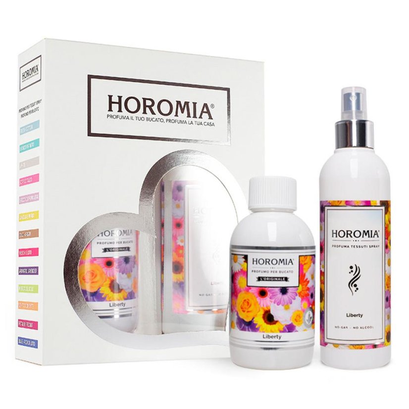 Geschenkset mit Horotwins Liberty Wäscheparfüm