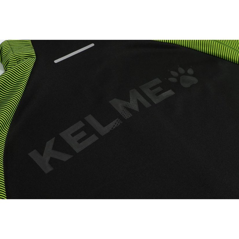 Kelme Montes pulóver - Szín: Fekete/zöld, Méret: S