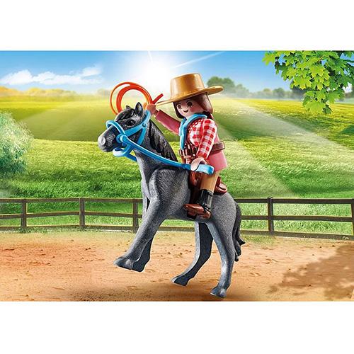 Westernová jezdkyně Playmobil 70602