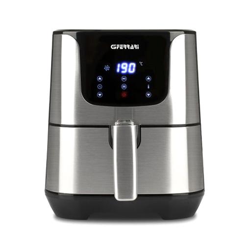 G3Ferrari Friggisano G10125 black and silver hot air fryer