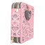 Miss Melody pencil case with accessories, bandana pattern, 2 layers