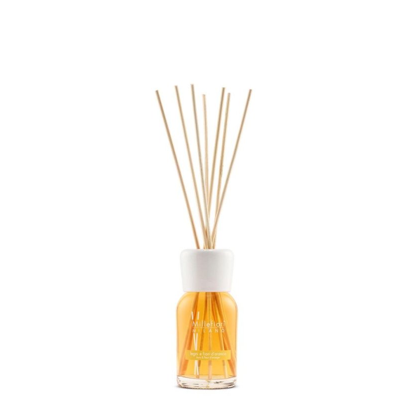Millefiori Milano Natural Diffuser, Legni e Fiori d´Arancio, 100 ml